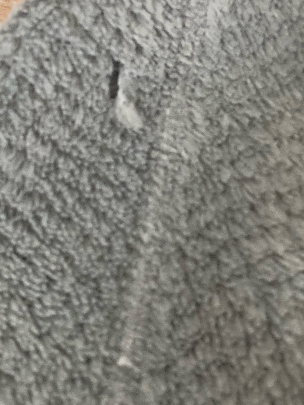 Patagonia Gray Fleece Quarter-Zip Pullover with Purple Accents Size XS - Picture 3 of 5